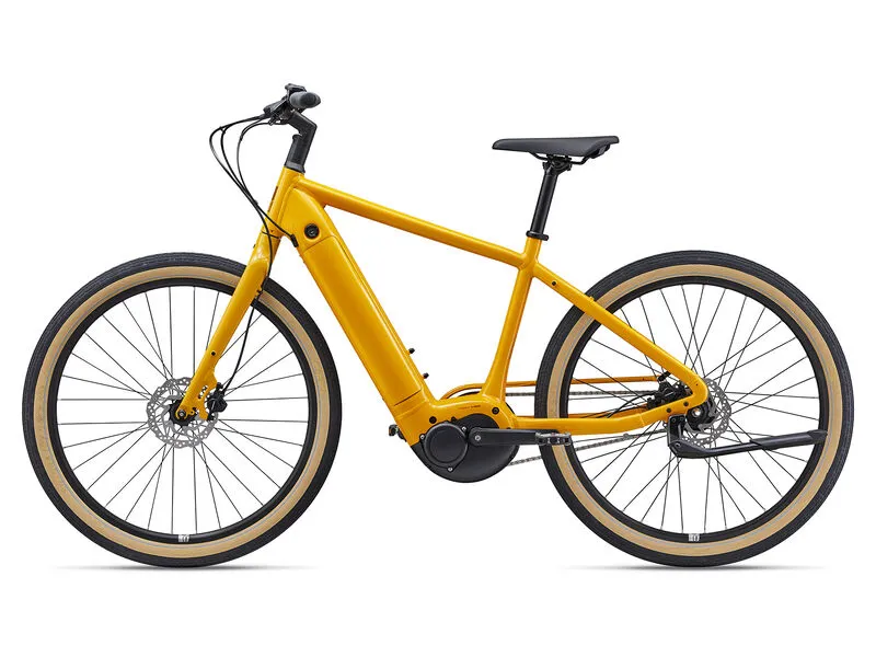 2022 Momentum Transend E+ GTS Electric Bike in Yellow-1